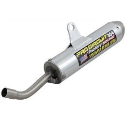 Pro Circuit 304 Round in Aluminum silencer end cap Stainless Steel for Husqvarna TC 85 Ruote Alte 18-22