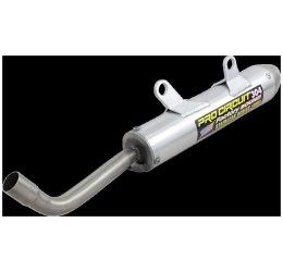 Pro Circuit 304 Round in Aluminum silencer end cap Stainless Steel for KTM 250 EXC TPI 20-21
