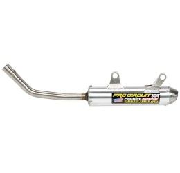 Pro Circuit 304 Round in Aluminum silencer end cap Stainless Steel for KTM 300 EXC 98-05