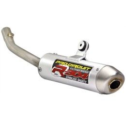 Pro Circuit R-304 in Aluminum silencer end cap Stainless Steel for KTM 125 SX 16-18