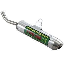 Pro Circuit Type 296 in Aluminum silencer end cap Stainless Steel for GasGas MC 85 Ruote Alte 21-24