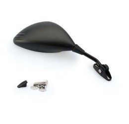 Puig Right rear view mirror mod. Black Z2 - Carena Attack - 30 degrees - Dimensions: 135x83 mm - approved