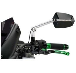 Puig left rear view mirror mod. GTI Nero - Dimensions: 85x124 mm -COD.016dn