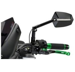 Puig left rear view mirror mod. GTI Nero - Dimensions: 85x124 mm -COD.016nn