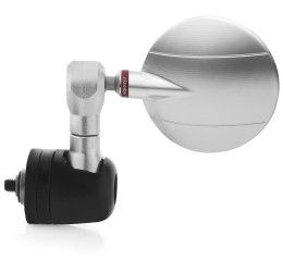 Rizoma Rearview mirror SPY-R (Ø 57 mm) for Aprilia RS 660 Extrema 23-24 Silver color