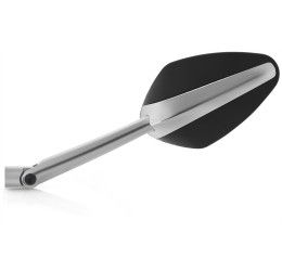 Rizoma Rearview mirror VELOCE NAKED for Ducati Hyperstrada 821 13-15 Silver color