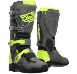 Off Road boots Acerbis WHOOPS grey/fluo yellow