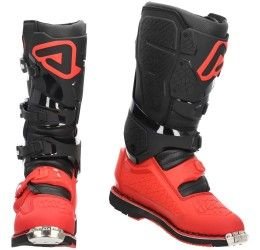 Off Road boots Acerbis X-ROCK MM TWO red/black