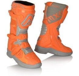 Off-road boots Acerbis X-Team Kid orange-grey