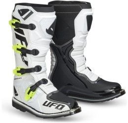Off-road boots UFO Obsidian white-fluo yellow (LAST AVAILABLE)