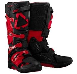 Off-road boots Leatt 4.5 black-red color