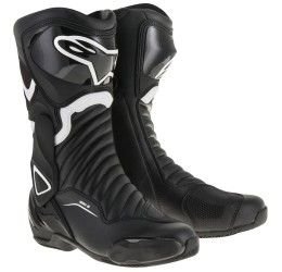 Racing boots Alpinestars SMX-6 v2 Black-White