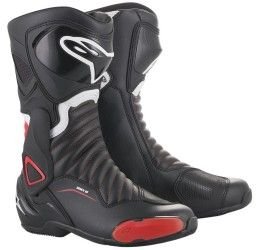 Racing boots Alpinestars SMX-6 v2 Black-Red
