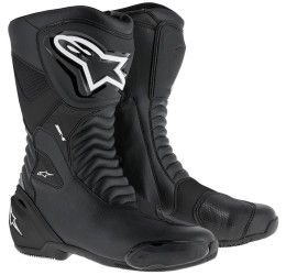 Racing boots Alpinestars SMX-S Black-White