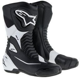 Racing boots Alpinestars SMX-S Black-White