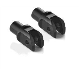 Rizoma peg mounting kit (Ø 18 mm) for Ducati Monster 1200 R 16-19 Black color