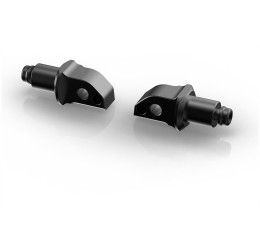 Rizoma Passenger pegs mounting kit for Honda Hornet 1000 SP 2025 Black color