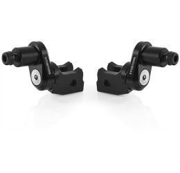 Rizoma Eccentric adjustable rider pegs mounting kit for bmw r 12 ninet option 719 23-24 Black color