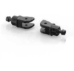 Rizoma Rider pegs mounting kit for Ducati Multistrada 1200 S Pikes Peak 12-14 | 16-17 Black color