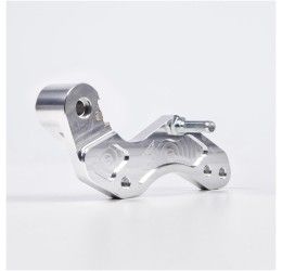 Braking Aluminum alloy machined brackets for KTM 640 LC4 Supermoto 00-02 for oem caliper to use with brake oversize 320mm disc POW81