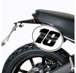 Barracuda Kit number plate for Ducati Scrambler 800 15-21