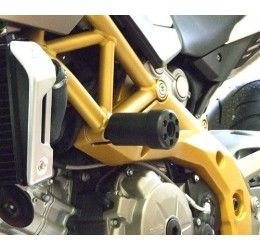 Frame sliders with impact absorber system X-PAD Aprilia Dorsoduro 1200 11-15 long version