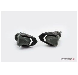 Frame sliders Puig R19 model for KTM 790 Duke 18-25 black color