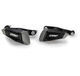 Frame sliders Puig PRO 2.0 model for Yamaha R1 Race 24-25 black color