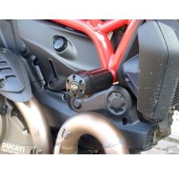 Frame sliders with impact absorber system X-PAD Ducati Monster 1200 14-21