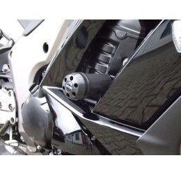 Frame sliders with impact absorber system X-PAD Kawasaki Z 1000 SX 11-16