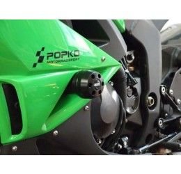 Frame sliders with impact absorber system X-PAD Kawasaki ZX-6R 09-17