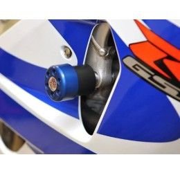 Frame sliders with impact absorber system X-PAD Suzuki GSX-R 1000 01-04