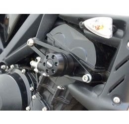 Frame sliders with impact absorber system X-PAD Triumph Street Triple 675 07-12