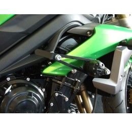 Frame sliders with impact absorber system X-PAD Triumph Street Triple 675 13-17