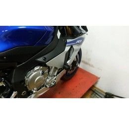 Frame sliders with impact absorber system X-PAD for Yamaha R1 15-22