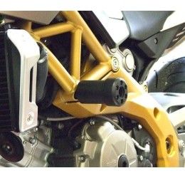 Frame sliders with impact absorber system X-PAD Aprilia Shiver 750 GT 08-16 long version