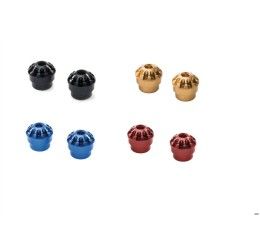 CNC Racing Footpegs end cap "Grip" for Ducati Monster 1100 09-10