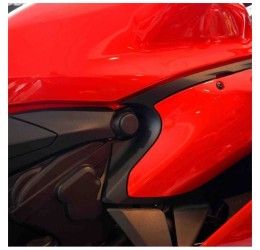 Puig Frame caps sets in ABS for Ducati 959 Panigale 16-20 black color