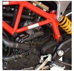 Puig Frame caps sets in ABS for Ducati Hyperstrada 939 16-17 black color