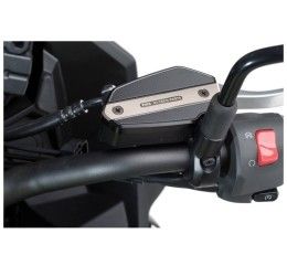 Puig Front brake fluid reservoir cap for Kawasaki ER6N 09-16 silver color