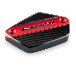 Puig Front brake fluid reservoir cap for KTM 390 Duke 24-25 red color