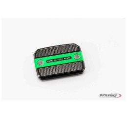 Puig Front brake fluid reservoir cap for Kymco AK 550 17-23 green color