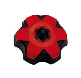 Fuel cap Black-Red Racetech per Suzuki RM 85 02-23