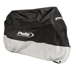 PUIG Waterproof Motorcycle Cover HI -TECH PARTS logo Measure XL Black - cod. 20725n - Length: 2 m. Width: 0.95 m. Height: 1.20 m.