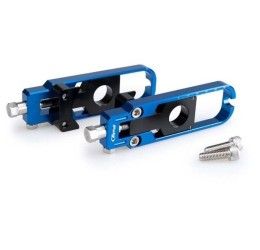 Chain adjuster Puig for Honda NT 1100 22-25 color blue