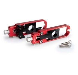 Chain adjuster Puig for Honda NT 1100 22-25 color red