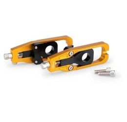 Chain adjuster Puig for Kawasaki Z 900 17-25 color gold