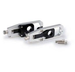Chain adjuster Puig for Kawasaki Z 900 17-25 color silver