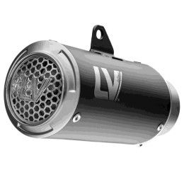 Leovince LV Corsa S- Race - Black Edition exhaust - black stainless steel - NOT approved for Kawasaki Ninja 500 SE 24-25