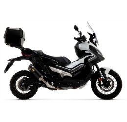 Arrow Race-Tech carboni fibre silencer with carby end cap - short version street legal for Honda X-ADV 750 21-24